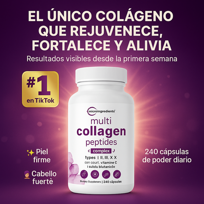 Colágeno Total 360™ - Fórmula Multi-Collágeno Premium