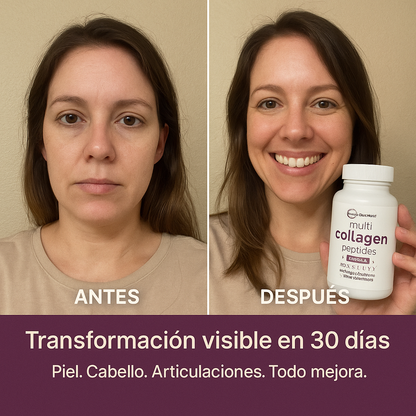 Colágeno Total 360™ - Fórmula Multi-Collágeno Premium